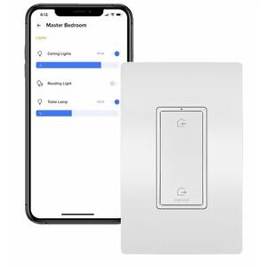 Legrand Radiant WNRL33WH Wireless with Netatmo smart switch